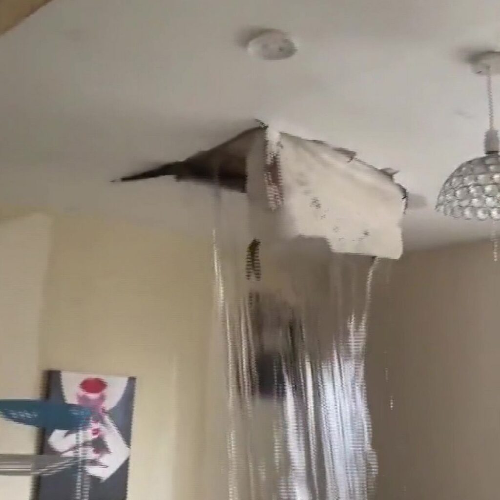 Can A Ceiling Collapse From Water Leak?