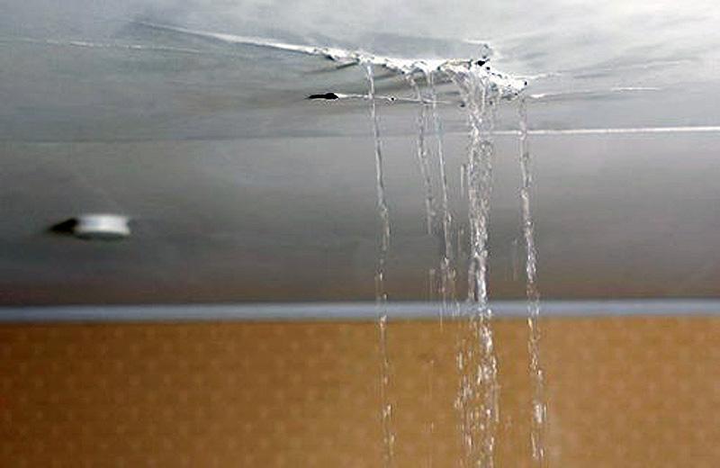 Can Water Leaking In Roof Cause A Fire?