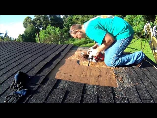 How Do You Fix A Leaking Roof Under Shingles?