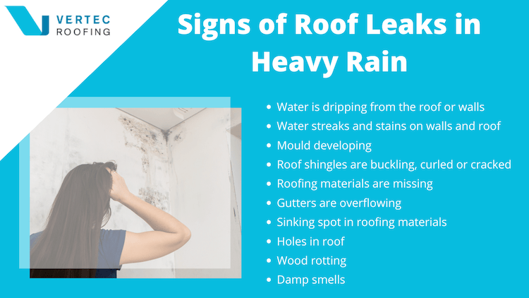 How Do You Stop A Leaking Roof During Heavy Rain?