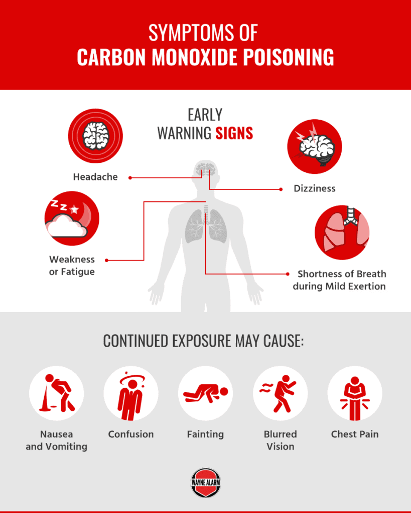 What Are Two Warning Signs Of Carbon Monoxide Poisoning?