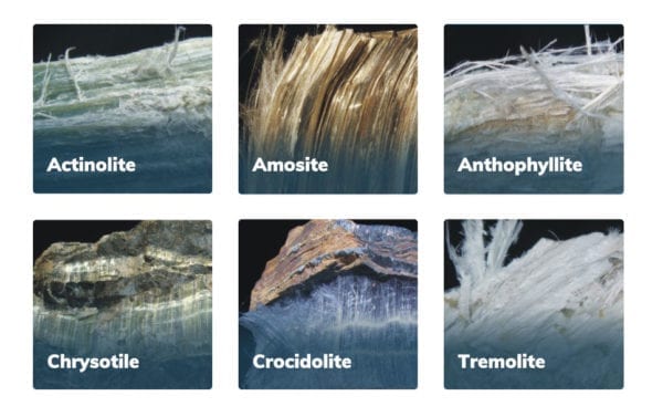 What Colour Is The Three Types Of Asbestos?