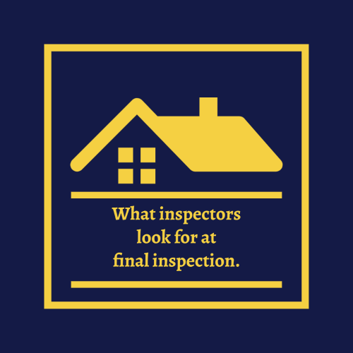 What Is Final Inspection?