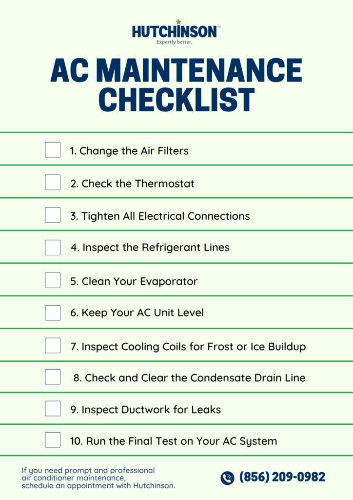 What Is The Checklist When Servicing HVAC?