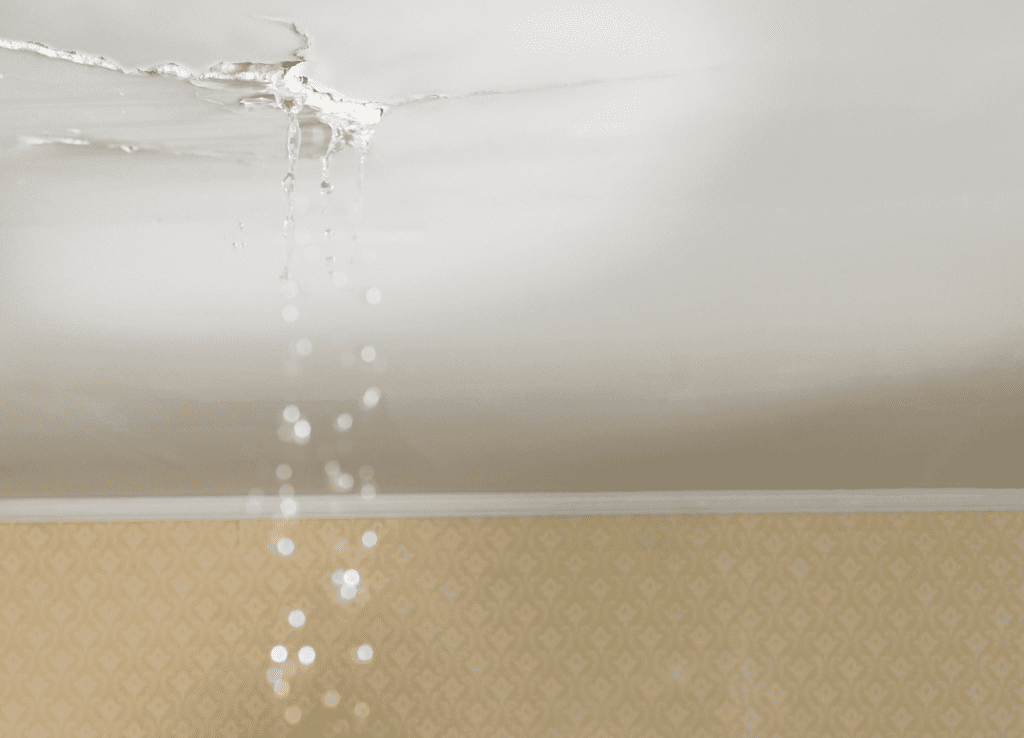 What To Do If Water Leaks Through The Ceiling?