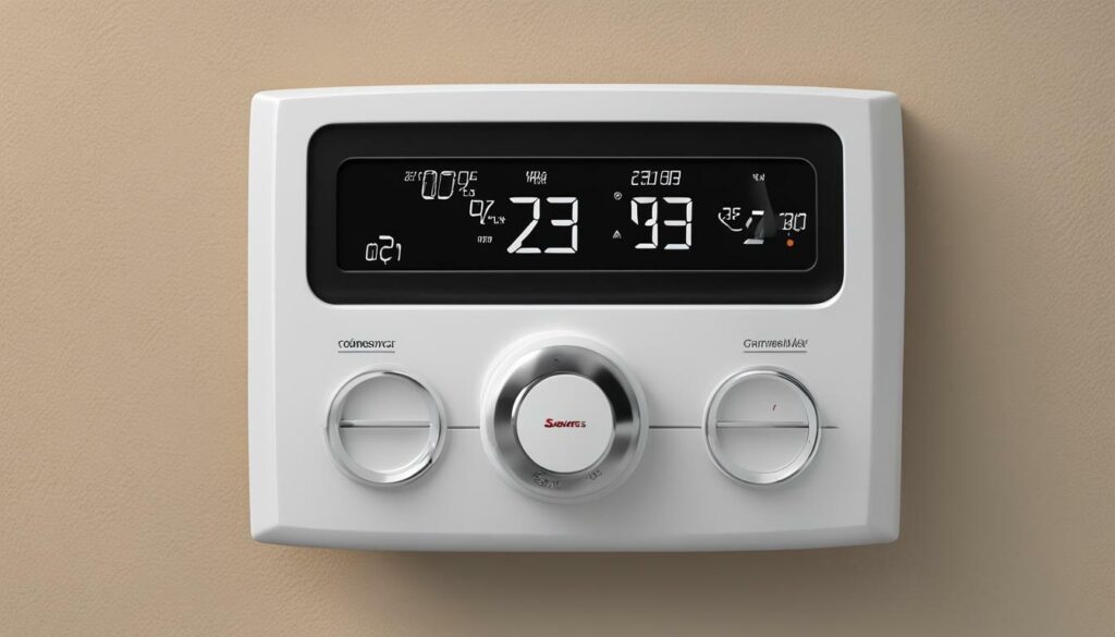 HVAC thermostat settings