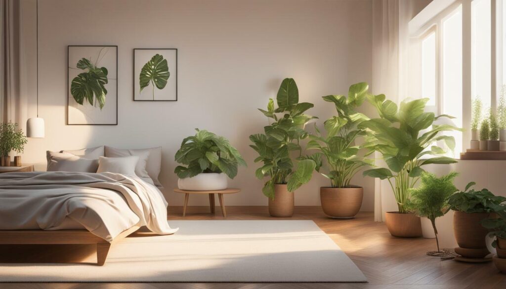 How can I purify my room air naturally?