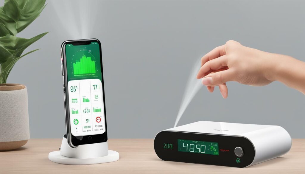 Is there a device that can detect air quality?