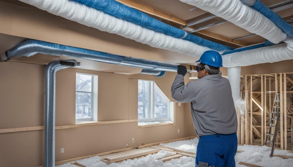 hvac requirements for foam insulation