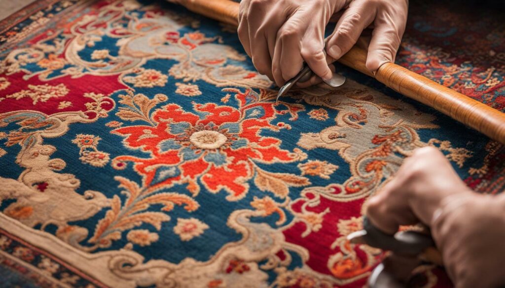 oriental rug water damage restoration