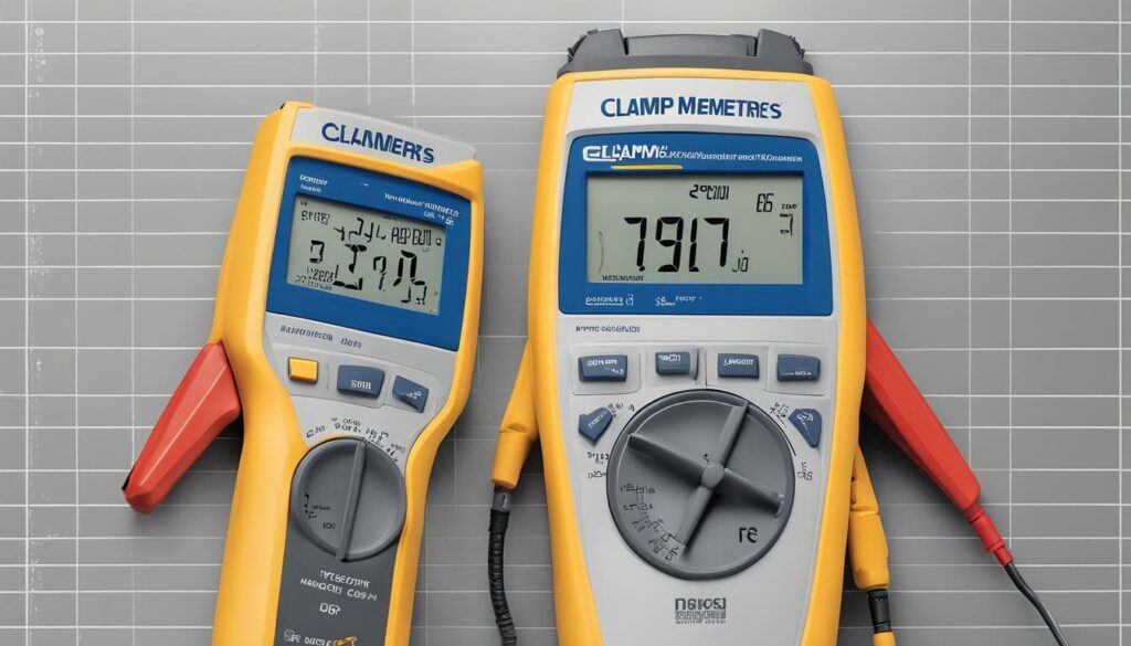 professional grade HVAC clamp meters