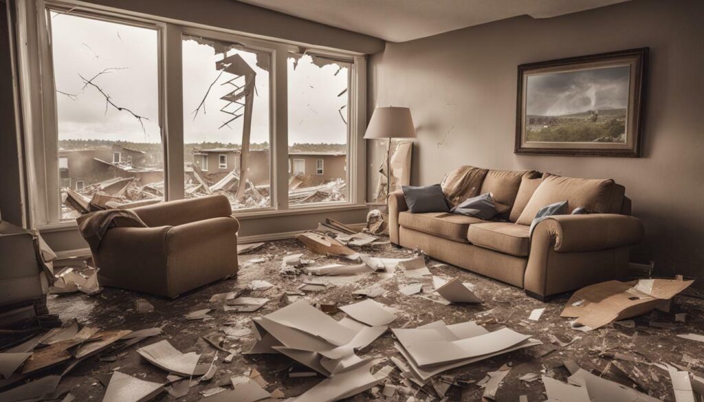 renters insurance tornado damage