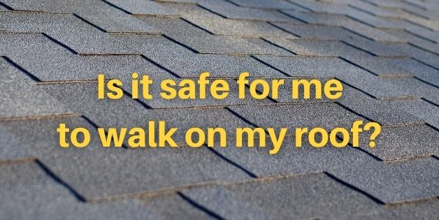 Should You Walk On A Wet Roof?