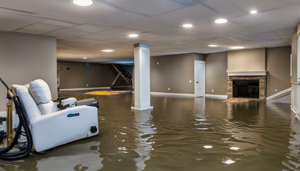 water damage cleanup Caldwell NJ