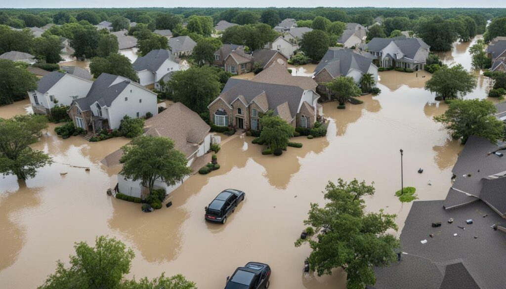 water damage cleanup Denton TX