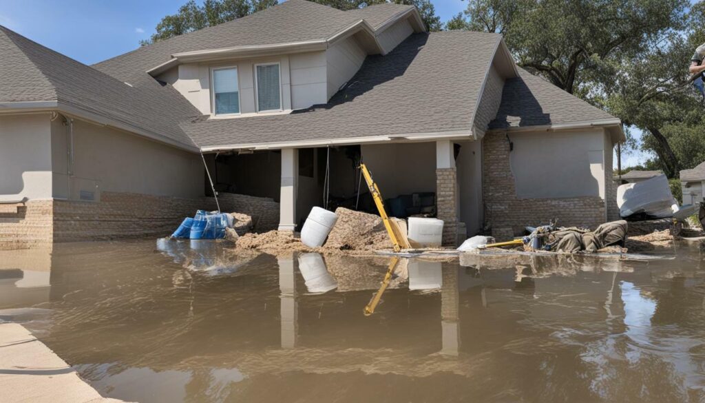 water damage repair service Denton TX